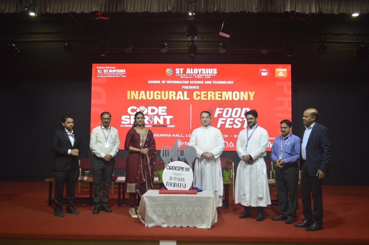 St Aloysius University hosts national hackathon ‘Codesprint’ and food fest - News Karnataka
