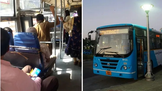 Quick-Thinking Bengaluru Bus Conductor Saves Passenger's Phone from Thief! - News Karnataka