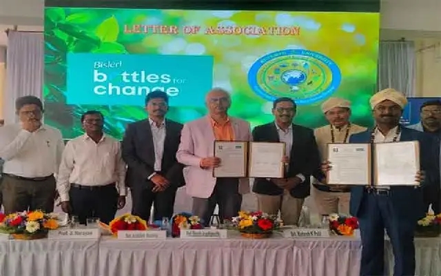 Bisleri Launches ‘Bottles for Change’ Initiative at Kuvempu University - News Karnataka
