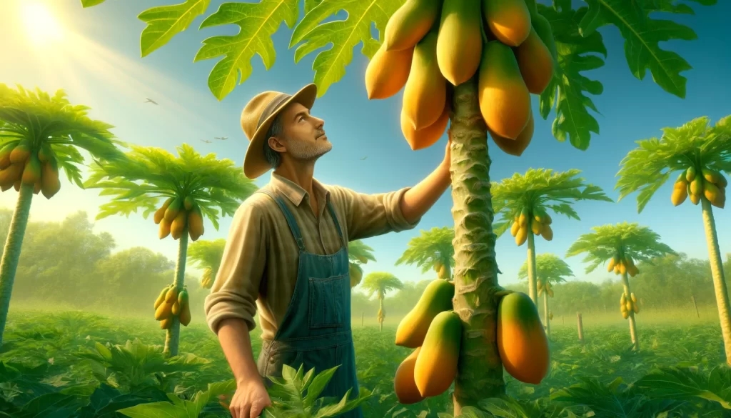 Kalaburagi farmer reaps success with papaya cultivation - News Karnataka