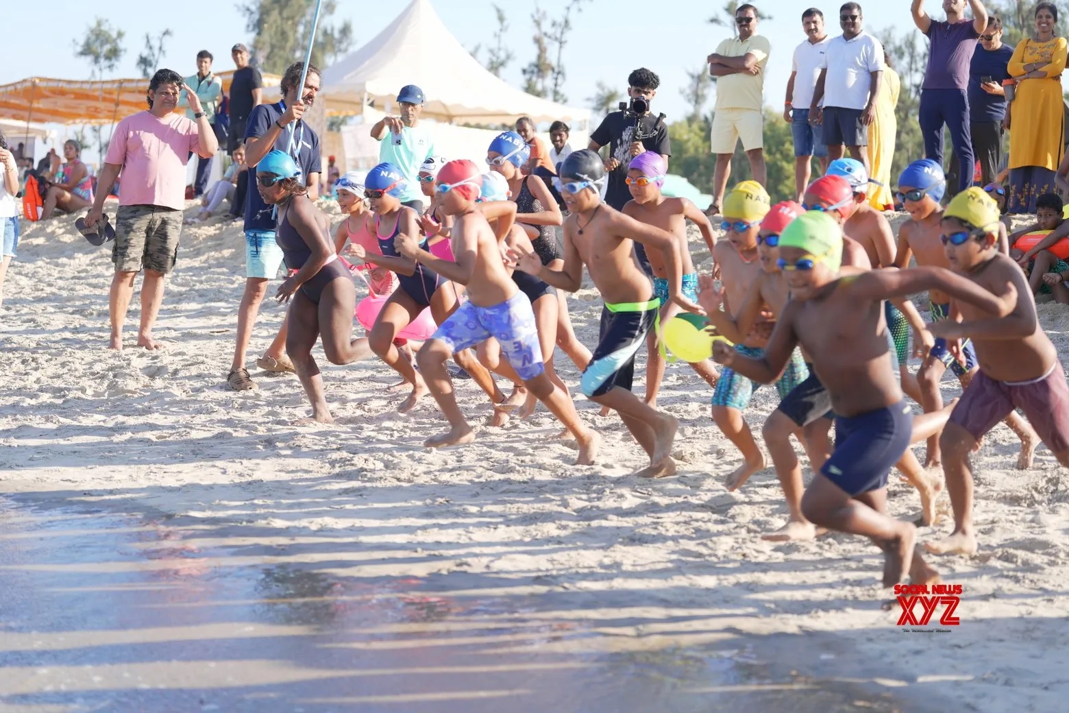 Karnataka swimmers dominate sea swimming championship - News Karnataka