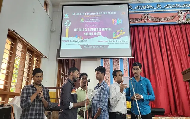 Youth Empowerment: SJIP and Mangalore University Organize Lecture on Leadership - News Karnataka