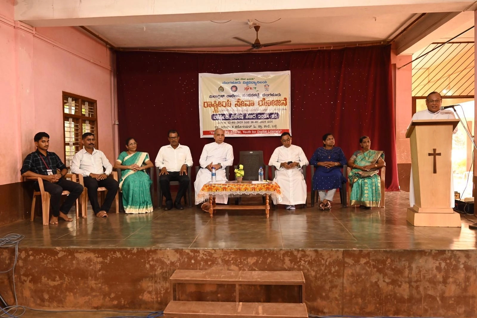 Milagres College NSS annual special camp inaugurated - News Karnataka