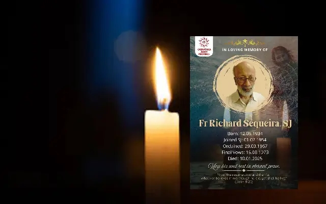 Yet another Jesuit returns to his heavenly abode: RIP Father Richard Sequeira - News Karnataka