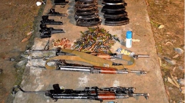 Arms cache believed to be of maoists seized in Chikkamagaluru forest - News Karnataka