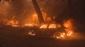 Van that remained safe even in the middle of LA fires - News Karnataka