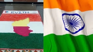 Controversial Flag Decoration at Bengaluru College Debate Over National Symbols - News Karnataka
