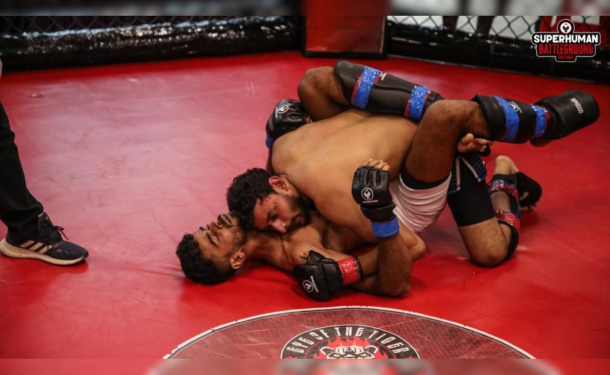 Chirag CHK and Uthappa Deviah Shine at Superhuman Battleground MMA Event in Manipal - News Karnataka