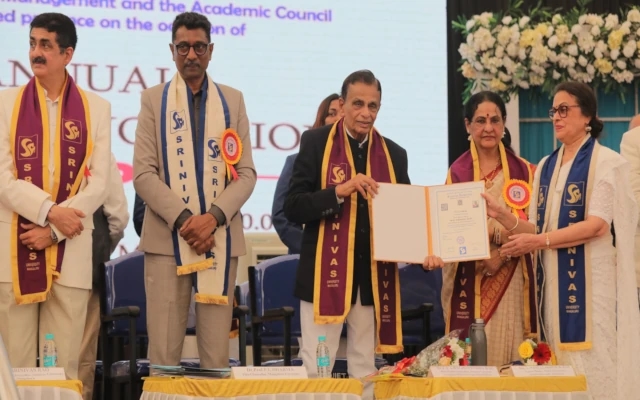 Bharathi Shevgoor Awarded Ph.D. from Srinivas University - News Karnataka