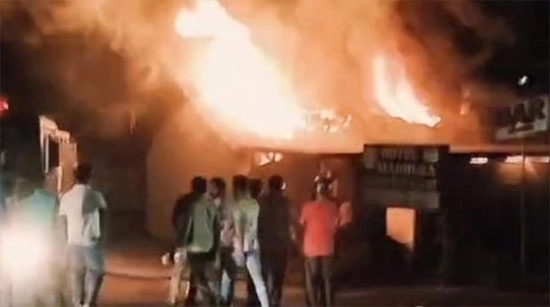 Cushion shop on fire, destruction leads to huge losses - News Karnataka
