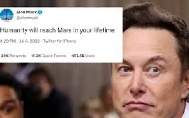 Elon Musk's Tweet on Mars Sparks Excitement, Goes Viral with 21 Million Views - News Karnataka