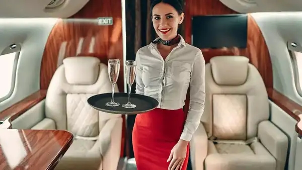 Luxury plane with a suite, lounge, private shower and bedroom - News Karnataka