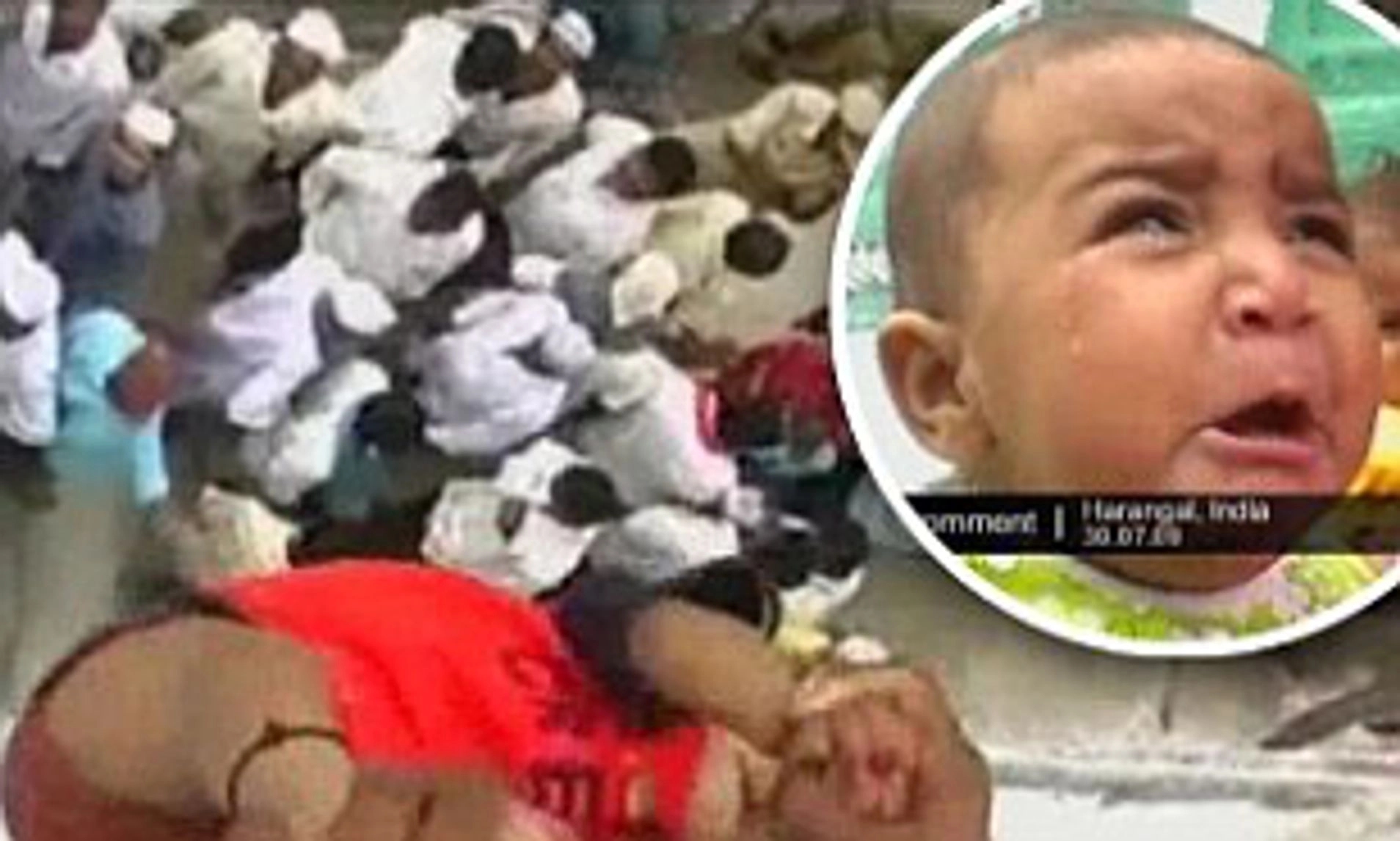 Infant tossing ritual persists in North Karnataka despite health warnings - News Karnataka