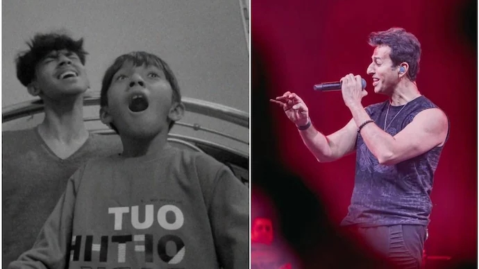 Child's duet with older brother leaves even music composer impressed - News Karnataka