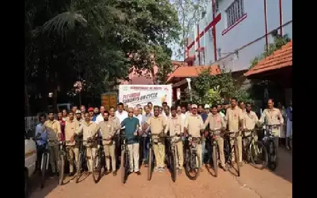 Mangaluru Postal Division Hosts ‘Sundays on Cycle' for Fit India Mission - News Karnataka