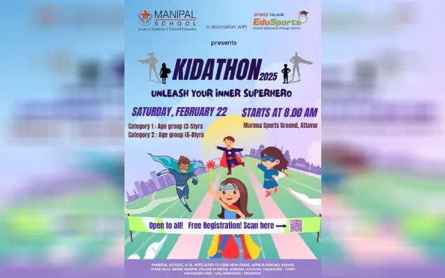 Manipal School's Kidathon: ‘Unleash Your Inner Superhero' - News Karnataka