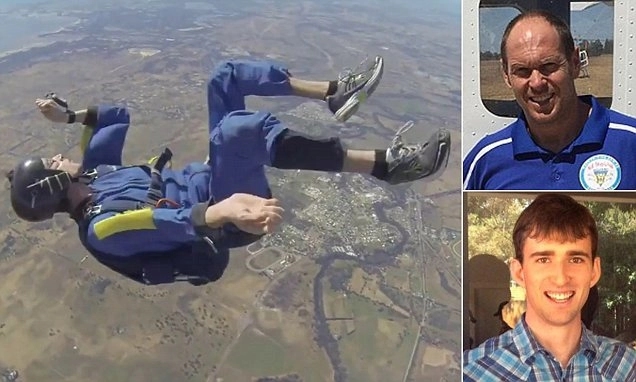 Skydiver gets attacked by seizure mid-air, trainer rushes with parachute - News Karnataka
