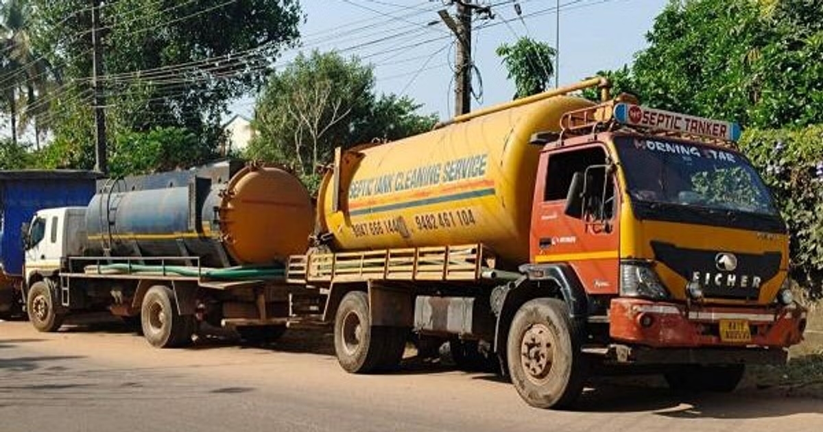 Tankers from Kerala dump sewage into Mangalore wells and rivers - News Karnataka