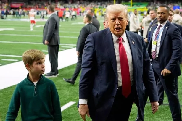Trump becomes first US President to attend football match - News Karnataka