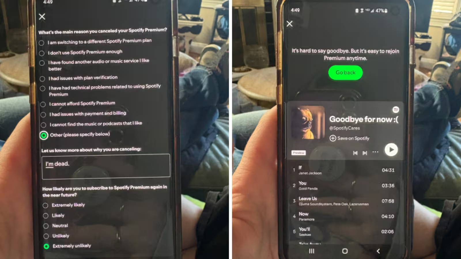 Woman tries to delete late mother's account on Spotify, here's what happens - News Karnataka