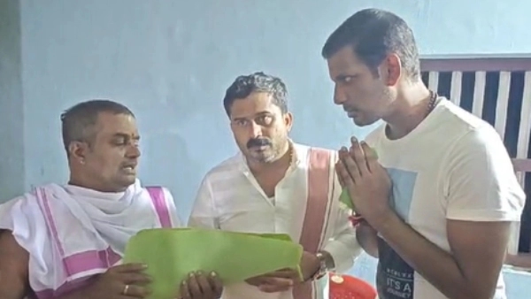 "Actor Vishal Visits Temples in Mangaluru, Prays for Health - News Karnataka