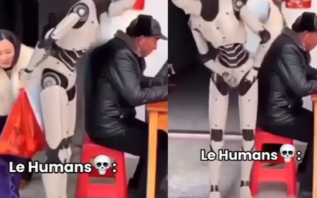 Robot vs Human: A hilarious AI fail goes viral - News Karnataka