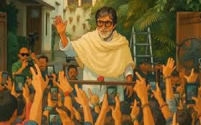 Amitabh Bachchan Joins the Ghibli Trend, Shares Animated Images from Fan Meet - News Karnataka