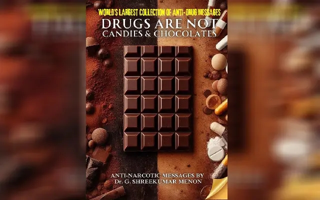 Dr. G. Shreekumar Menon’s Book Sets Record in Anti-Drug Awareness - News Karnataka