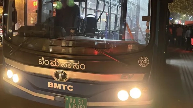 BMTC bus collision kills two on Old Airport Road, sparks safety concerns - News Karnataka