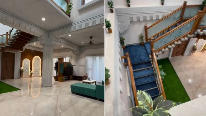 Bengaluru man builds zero-cement stone house, claims it’ll last a millennium - News Karnataka