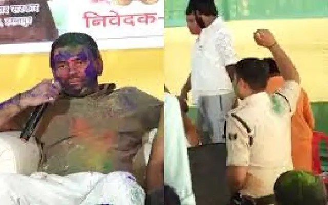 Bihar Constable Removed After Viral Dance Video at Holi Celebration - News Karnataka