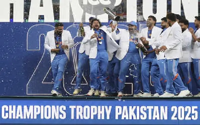 Ponting Applauds India's All-Rounders for Champions Trophy Triumph - News Karnataka