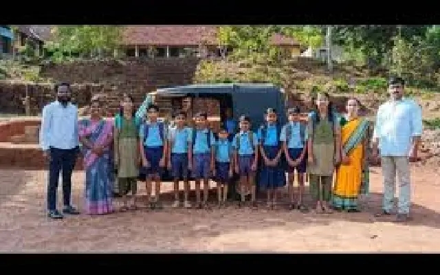 Alumni Support Keep Belthangady's School Running with Free Transport for Students - News Karnataka