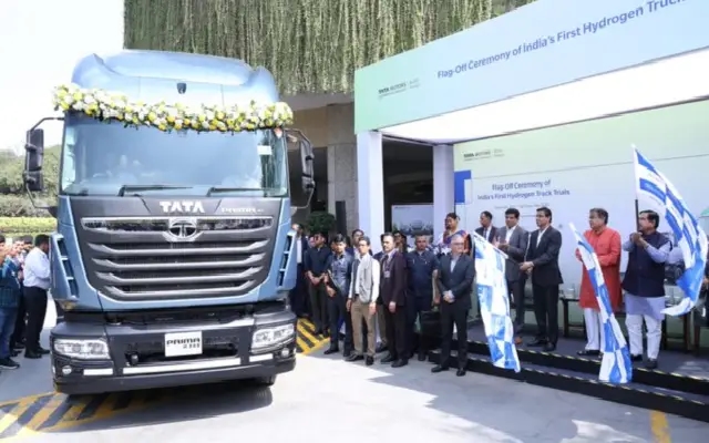 India Begins Hydrogen Truck Trials for Greener Future - News Karnataka