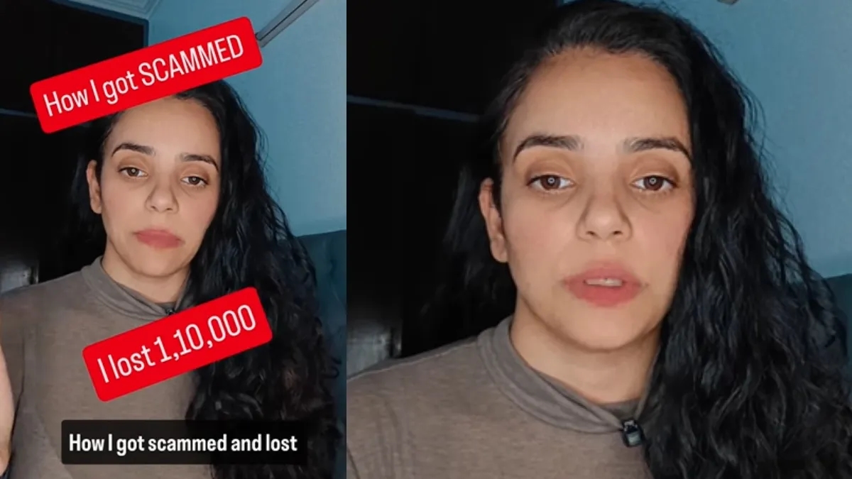 Influencer tricked in ₹1.1 lakh cyber fraud, issues urgent warning - News Karnataka