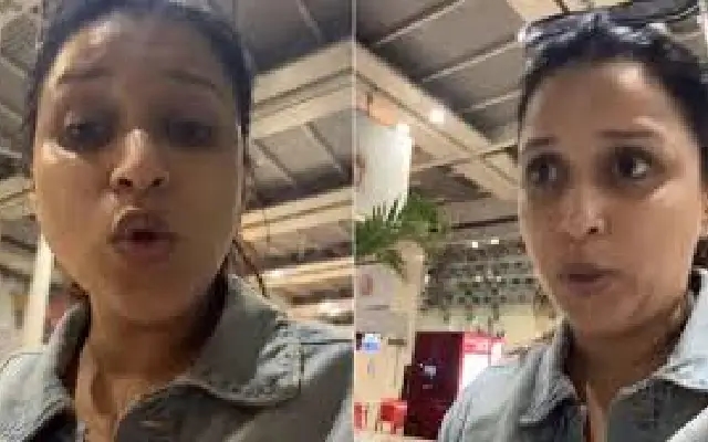 Mannara Chopra Faces Backlash for Tantrums at Mumbai Airport - News Karnataka