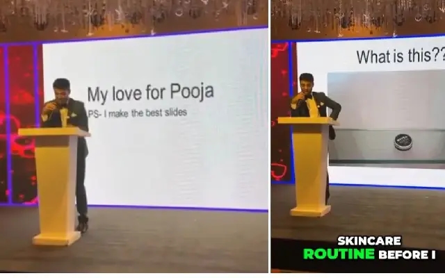 Man's Hilarious Pre-Wedding Speech Goes Viral with PowerPoint Roast - News Karnataka