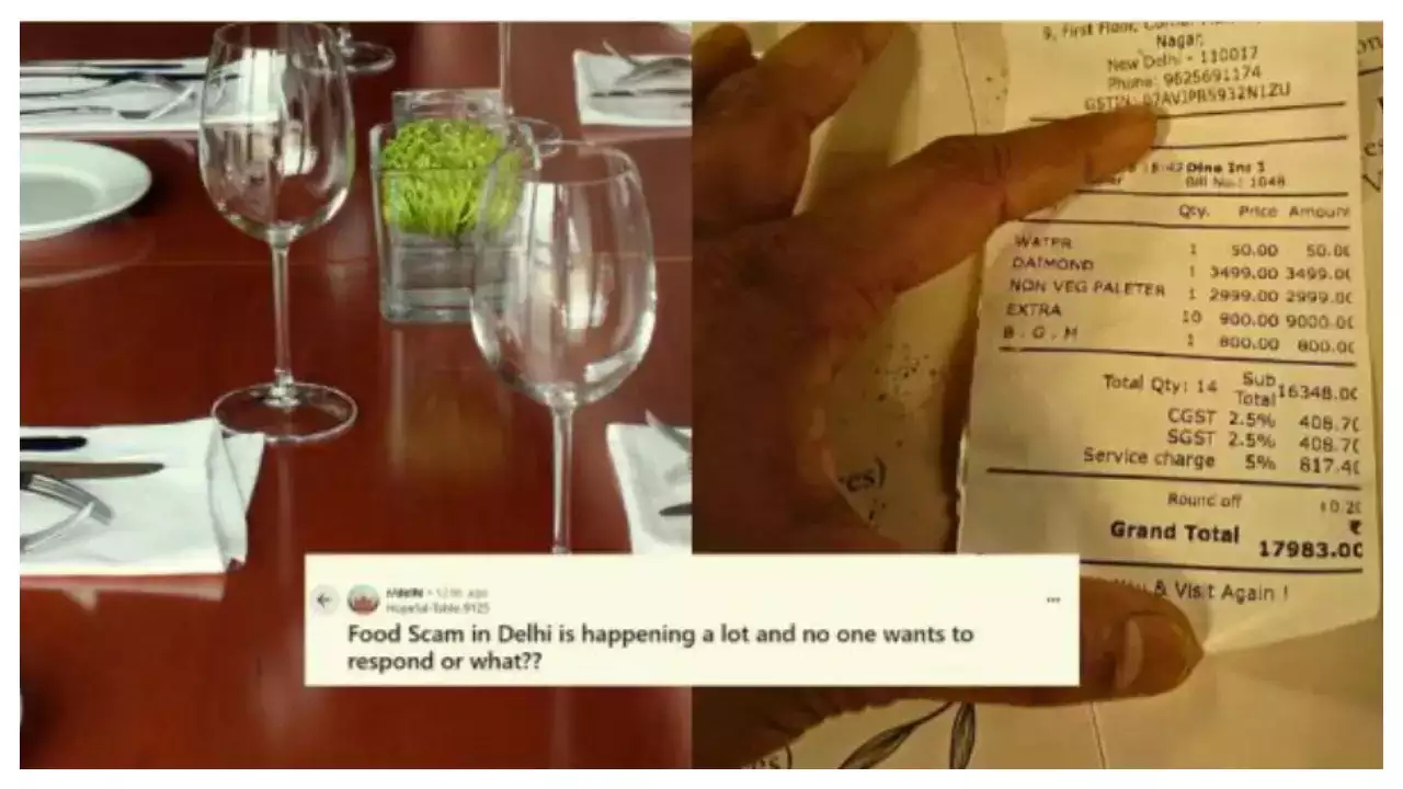 Online date turns into costly trap as Delhi man gets scammed at eatery - News Karnataka