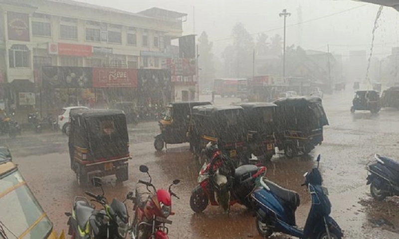 Strong winds cause disrupt electricity in parts of Dakshina Kannada - News Karnataka