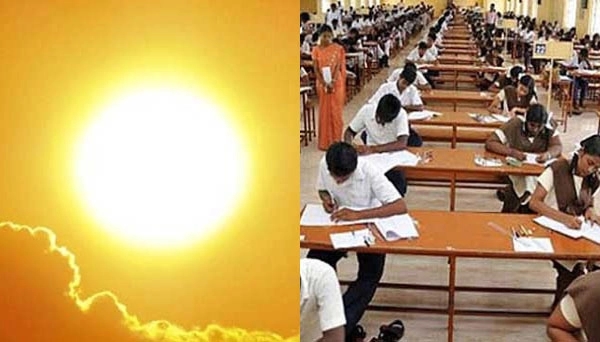 SSLC students battle scorching heat as exams begin, health teams deployed - News Karnataka