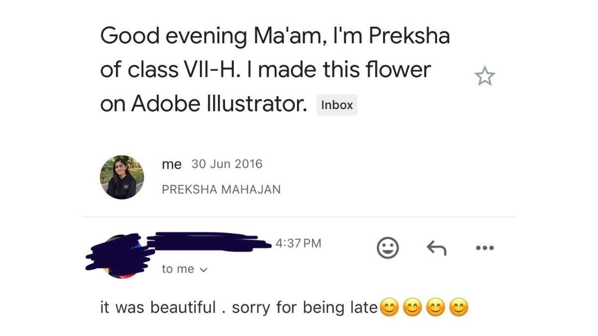 Student gets assignment feedback from teacher after 9 years! - News Karnataka