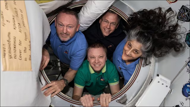 Stranded in space: Sunita Williams finally set for Earth return after 287 days - News Karnataka