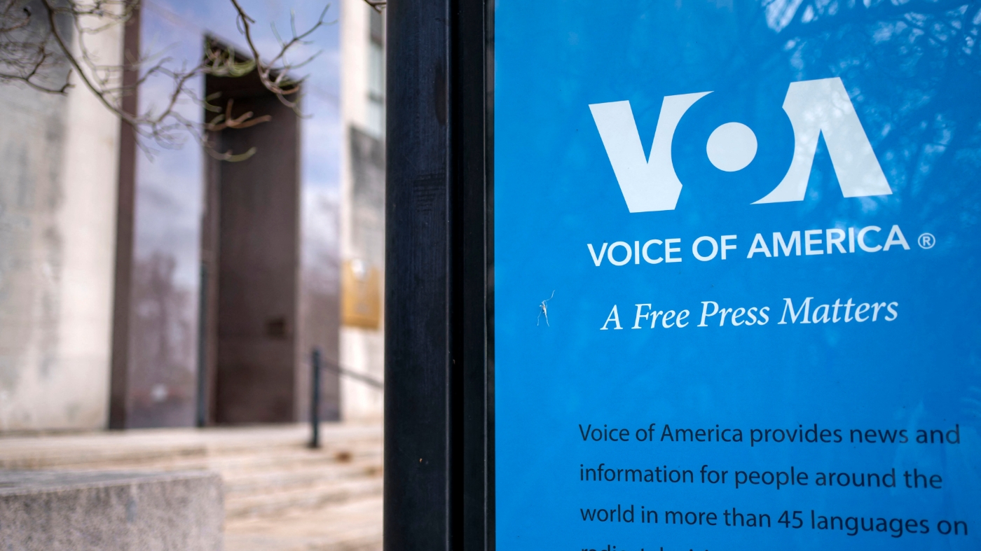 Voice of America sues Trump administration over abrupt shutdown - News Karnataka