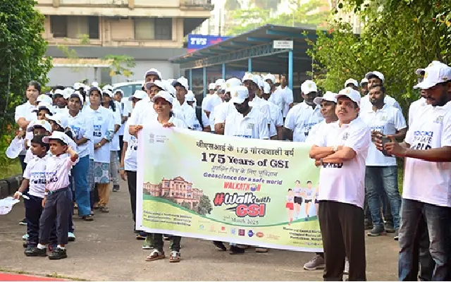 GSI Mangaluru Walkathon Marks 175 Years of Geoscience Excellence - News Karnataka