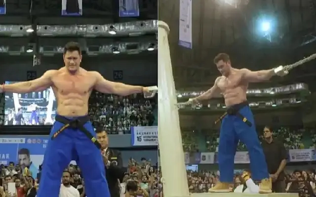 Surat’s Vispy Kharadi Shatters World Record with Hercules Pillar Hold - News Karnataka