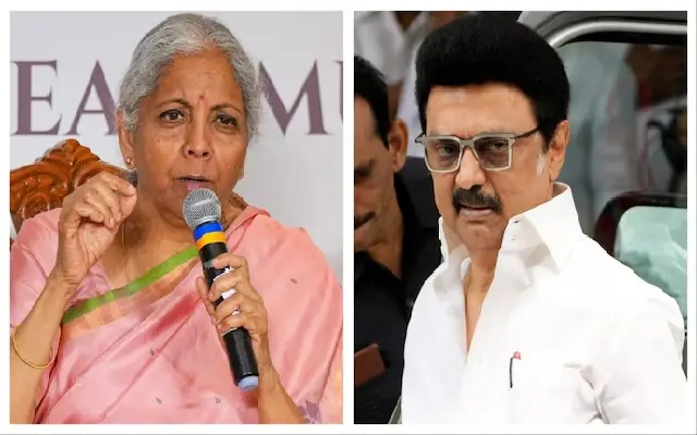Row Over Rupee Symbol: Sitharaman Slams TN CM Stalin - News Karnataka