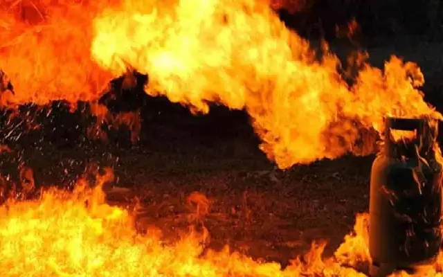 Cylinder Blast in Raichur Guts Hut, Kills Livestock - News Karnataka