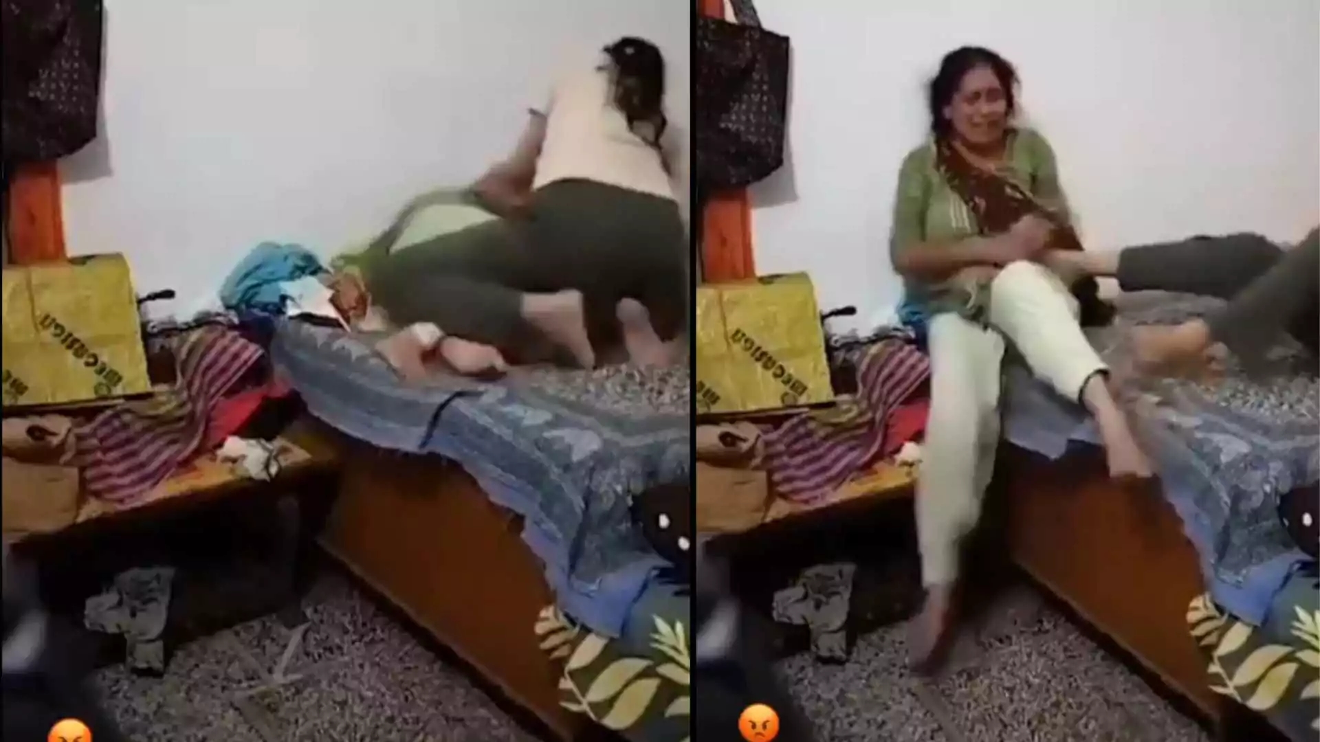 Shocking Video of Daughter's Aggression Toward Elderly Mother Sparks Outrage - News Karnataka