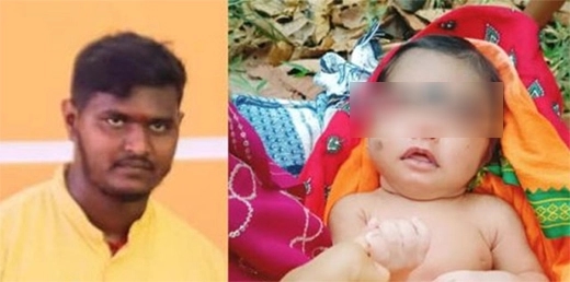 Abandoned baby’s parents traced; father in custody - News Karnataka