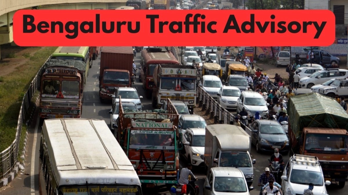 City slows down: Roadblocks, rain, and Metro work grind Bengaluru to a halt - News Karnataka